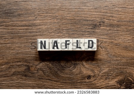 NAFLD Non Alcoholic Fatty Liver Disease, word concept on building blocks,text,letters Royalty-Free Stock Photo #2326583883