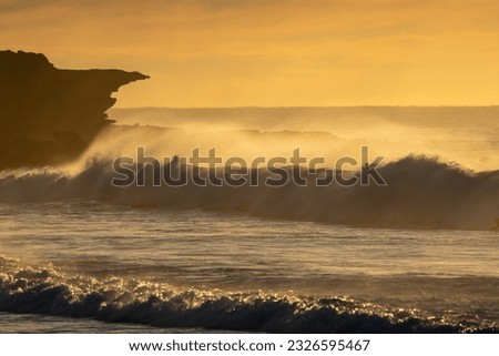 Sunrise over Maroubra Beach in Sydney Australia Royalty-Free Stock Photo #2326595467