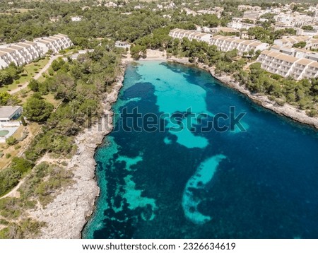 Calo de Sa Torre, Portopetro, - Club Mediterranée -, Santanyí municipal area, Mallorca, Balearic Islands, Spain
