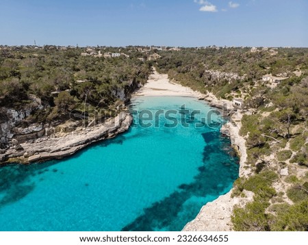 Cala Llombards, Santanyi, Mallorca, Balearic Islands, Spain