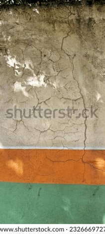 colorful background and texture of a wall in park.  Royalty-Free Stock Photo #2326669727