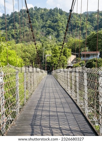 drawbridge in Guguan , Taichung,Taiwan.