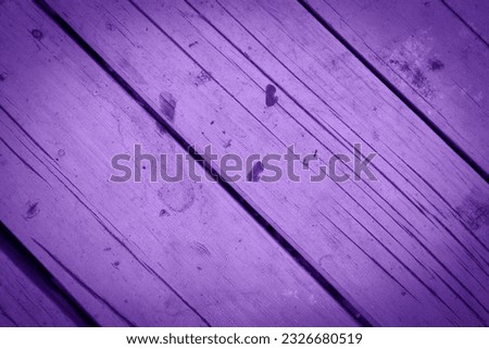 Rustic old weathered purple wood plank background