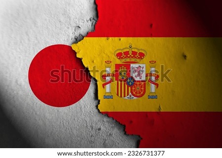 Relations between Japan and Spain. Japan vs Spain.