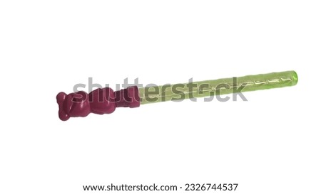 a soap bubble stick toy, on a white or isolated background