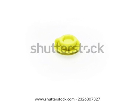 yellow color cup made by plasticine 