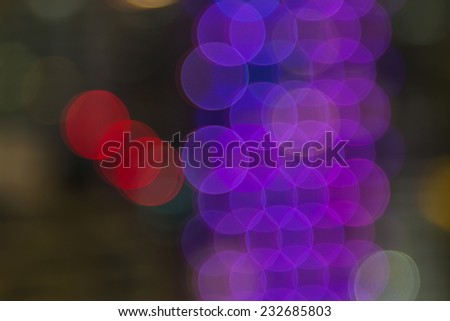 Abstract circular bokeh background, purple 
