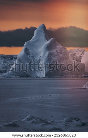 A Iceberg at Ilulissat, Greenland