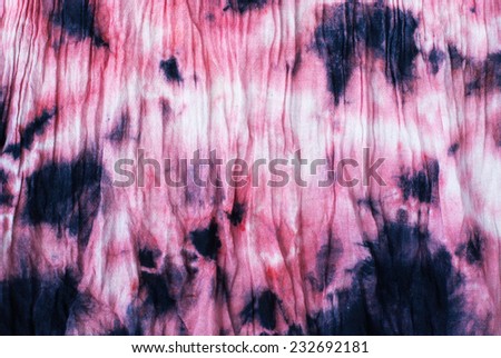 pik tone tie dye pattern for background.