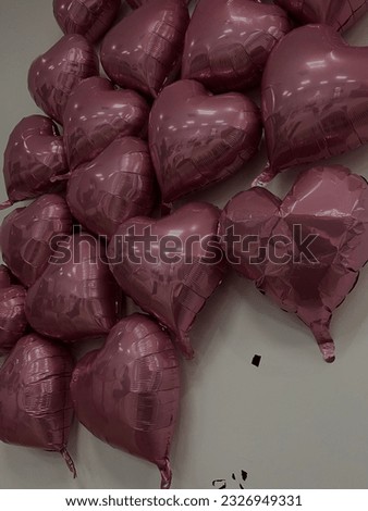 Atmospheric and cute pink hearts