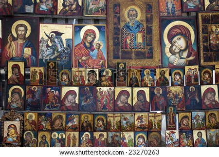 Religious orthodox icons