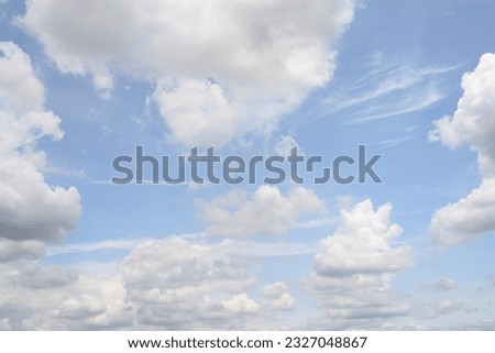 beautifull bluesky with white cloud 