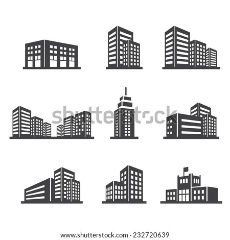 building icon Royalty-Free Stock Photo #232720639