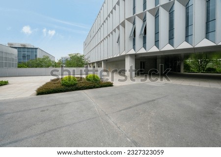 Office Building in Science and Technology Industrial Park Royalty-Free Stock Photo #2327323059