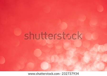 Red Blurred Lights Abstract