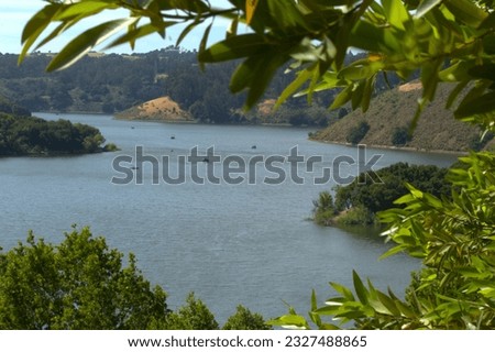 Lake Chabot in Castro Valley California.