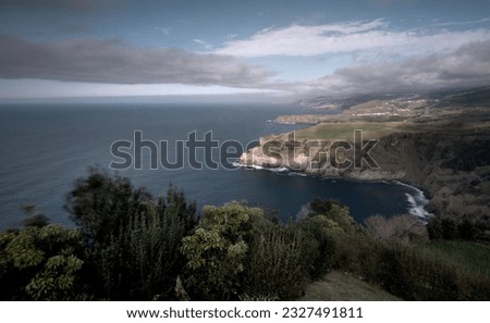 Landscape of the Northeast of São Miguel, Azores, Portugal