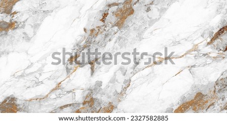 Smooth White Marble Texture Background With Golden Marble Texture using For Interior Floor And Wall Design And Ceramic Granite Tiles Surface. Royalty-Free Stock Photo #2327582885