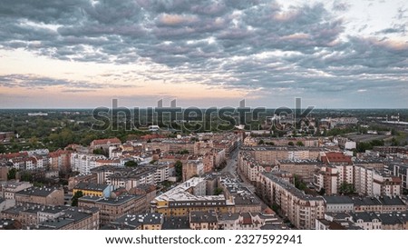 
Aerial view of the city of Wroclaw, Poland - Panorama