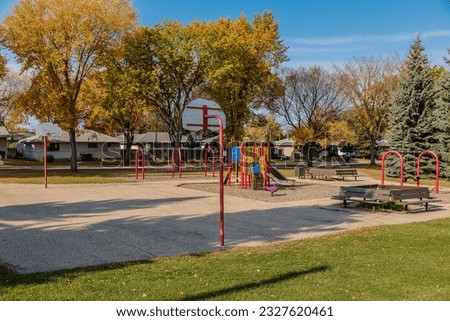 Peter Pond Park in Saskatoon, Saskatchewan, Canada