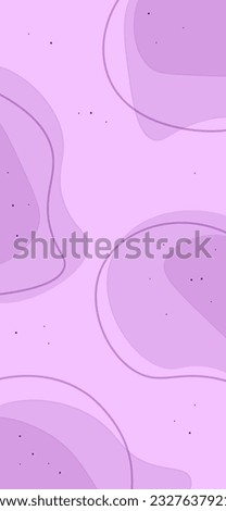 Abstract  Watercolor Purple Mobile App Iphone X Or Instagram Stories  Background Spots Memphis Style Vector Design