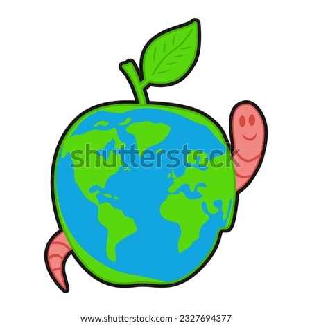 Apple Earth Patch V83 Patch Streetwear, Urban, Luxury, Modern Design Patch Commercial Use