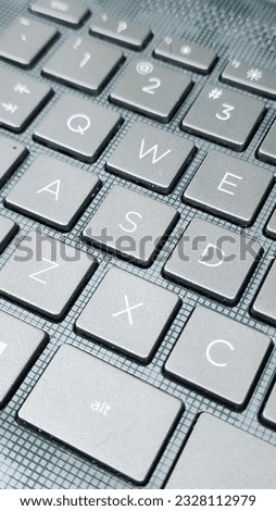 keyboard Focus on ASD word
