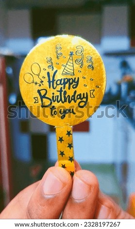 Natural happy birthday wishes card