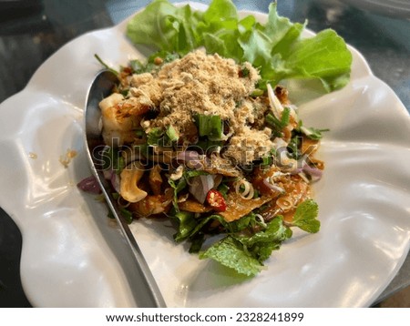Yum oxy, Spicy spicy salad recipe, high quality images.