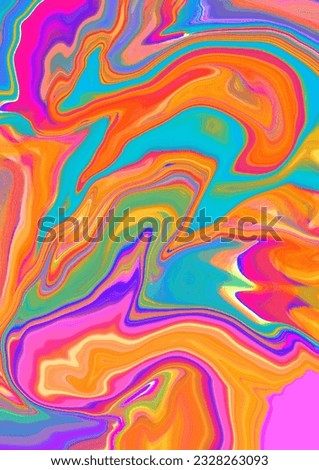 Abstract Liquid Gradient Background Acrylic Art Candy