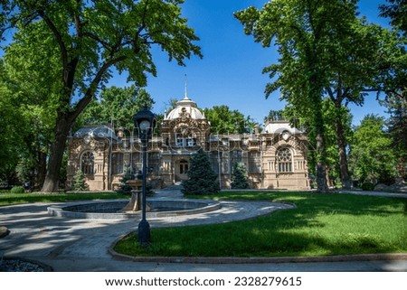 a historical building place in uzbekistan Royalty-Free Stock Photo #2328279615