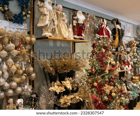 Christmas shop in Canberra "Under the Mistletoe"