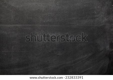 Clean chalk board surface