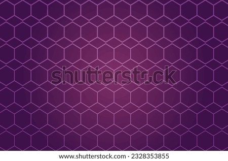 purple background ornament of hexagons