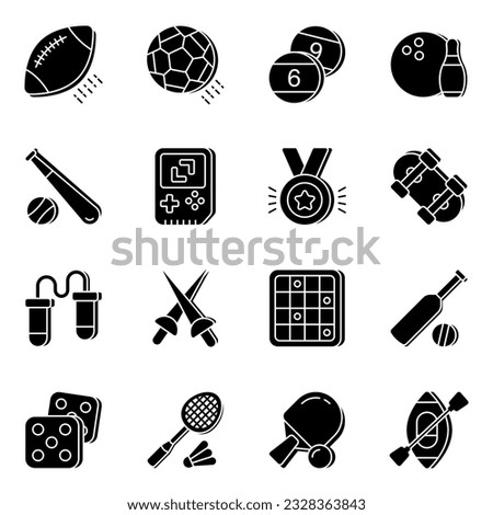  Sports icons download is presented in vector style. Football, rugby, basketball, success, cricket ball and much more.