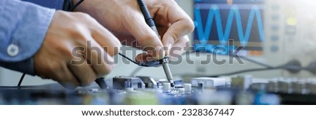 
electronic technician,banner, hands repairing electronic devices The use of modern one-stop service center concepts. Royalty-Free Stock Photo #2328367447