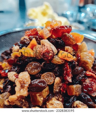 A bowl full of nature's jewels: delicious and nutritious dry fruits