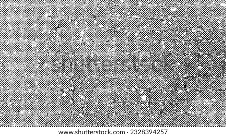 Halftone Distressed overlay texture of concrete, stone or asphalt. grunge background. 16x9 abstract vector illustration
