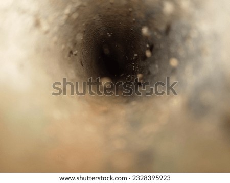The hole in the pipe is endlessly deep.