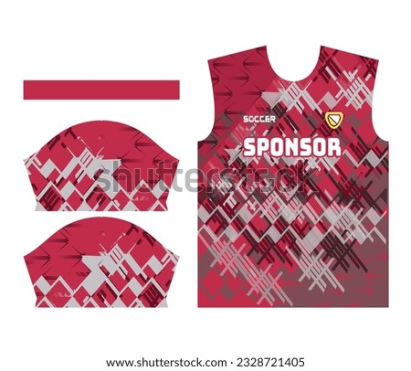 football soccer jersey design for sublimation or soccer football jersey design