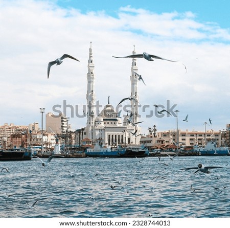 Port Fouad Grand Mosque 
Port-said , Egypt 


 Royalty-Free Stock Photo #2328744013