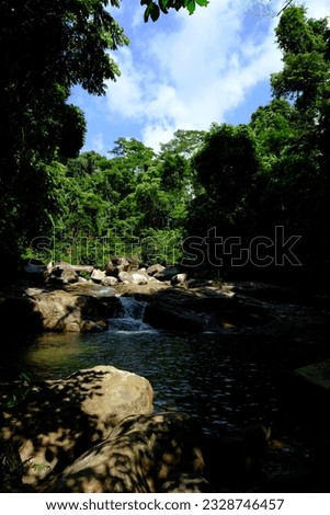 Pictures of Lubuk Tea waterfall in Tioman