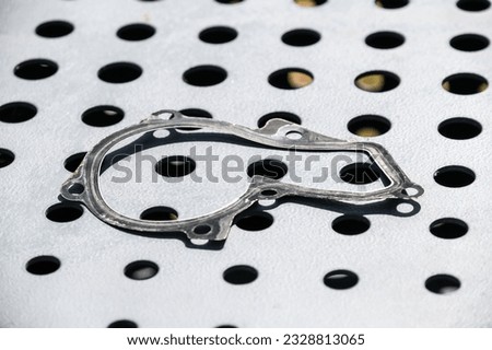 Gasket from the motor of the equipment.