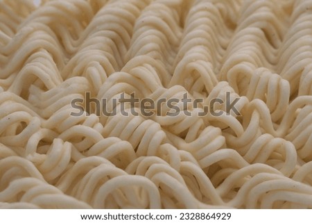 Instant noodle pack (Maggi) close-up macro photo