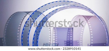 abstract background with film strip