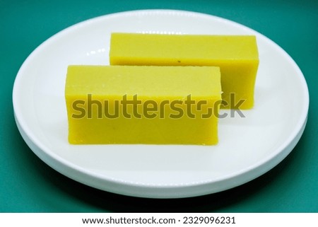 This is a picture of potato yokan
