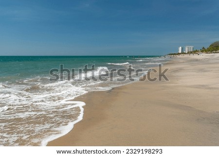 Farallón beach in the pacific coast, Panama, Central America