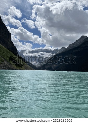 Beautiful mountain with clear water