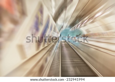 background london underground blur motion
