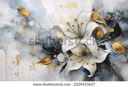 Abstract artistic background. Golden brushstrokes. Textured background. Oil on canvas. modern Art. flowers, plants, wallpapers, posters, cards, murals, rugs, hanging, prints, wall art